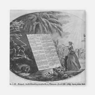 Aimant Déclaration des droites de l'homme