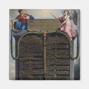 Aimant Déclaration des droites de l'homme et du citoyen