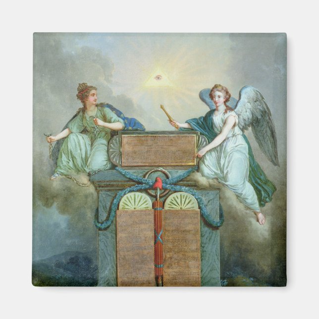 Aimant Déclaration des Droits de l'homme et de la Citizen (Devant)