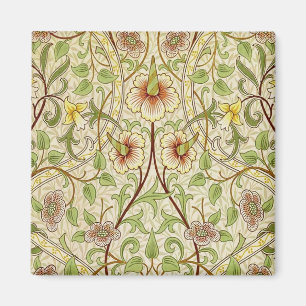 Aimant Décorateur Vintage tendance papier peint floral D