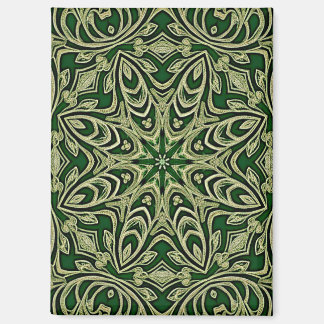 Aimant décoratif en or vert