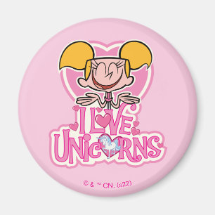 Aimant Dee Dee - I Love Unicorns