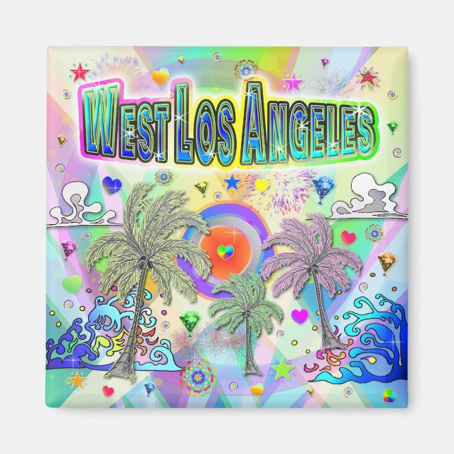 Aimant Deep Dream de l'Ouest de Los Angeles (Devant)