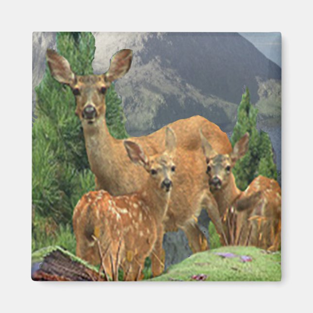 Aimant Deer art (Devant)