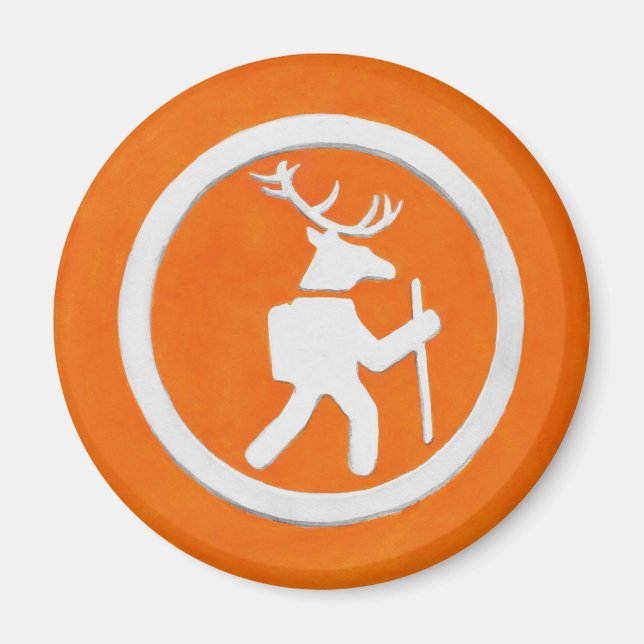 Aimant Deer Trail Marker (Devant)