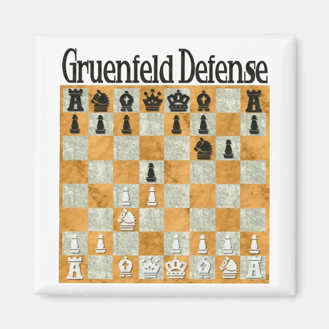 Aimant Défense de Grünfeld (Devant)