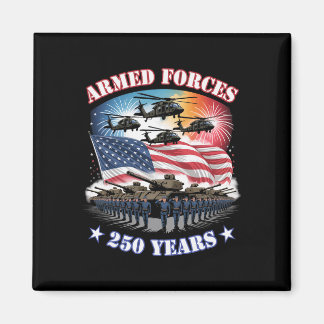 Aimant Défilé militaire des États-Unis Patriot Forces arm