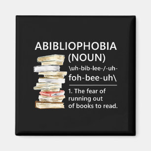 Aimant Définition d'abibliophobie lecture drôle livre ver