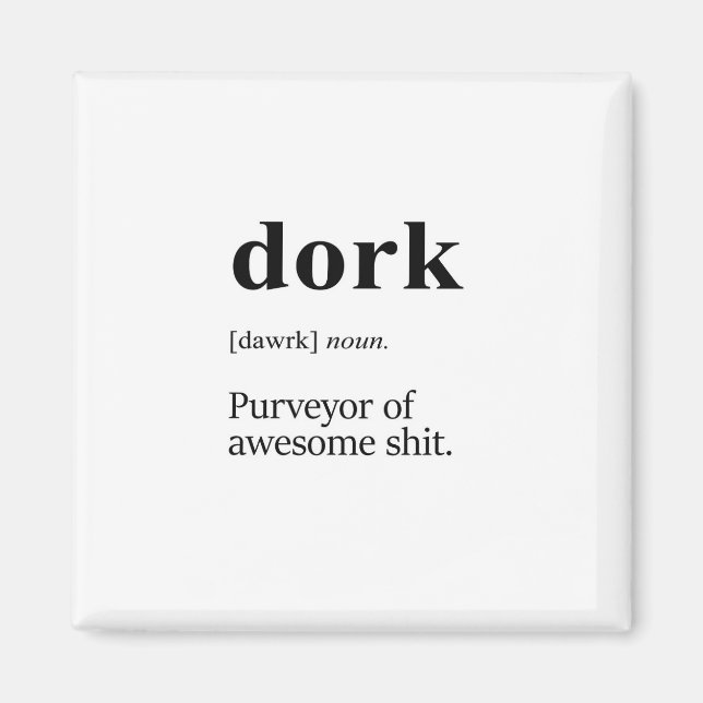 Aimant Définition Dork (Devant)