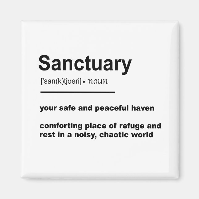 Aimant Définition du sanctuaire (Devant)