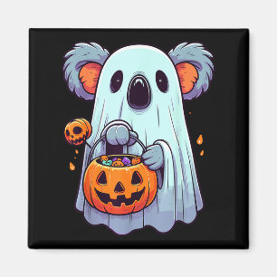Aimant Déguisement de koala Halloween Fantôme Animal Chou