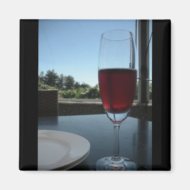 Aimant Dégustation de vin (Devant)
