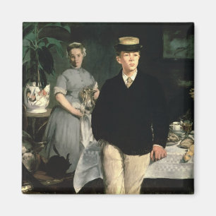 Aimant Déjeuner de Manet   dans le studio, 1868