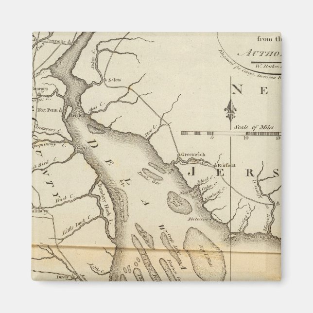 Aimant Delaware (Devant)