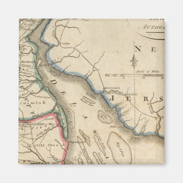 Aimant Delaware 5 (Devant)