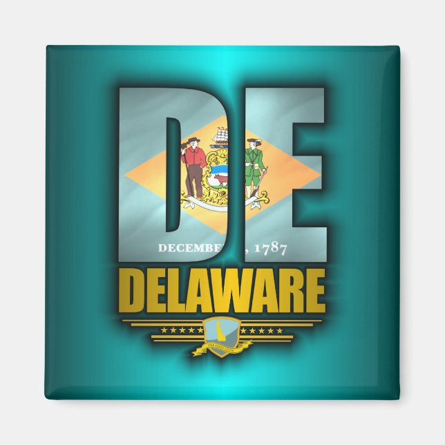 Aimant Delaware (DE) (Devant)