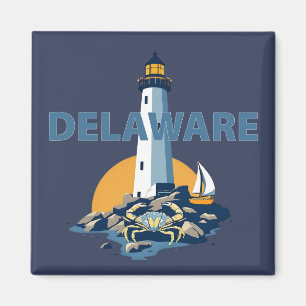 Aimant Delaware, États-Unis d'Amérique