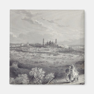 Aimant Delhi, gravé par Edouard Paxman Brandard