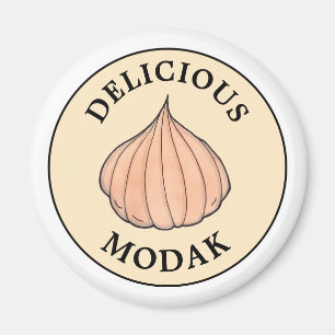 Aimant Délicieuse noix de coco Modak Mithai Indian Sweet