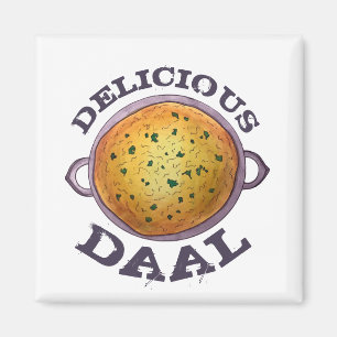 Aimant Délicieux Daal végétarien indien Red Lentil Dal