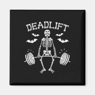 Aimant Delift Funny Halloween Dire Squelette Sonnette Rbe