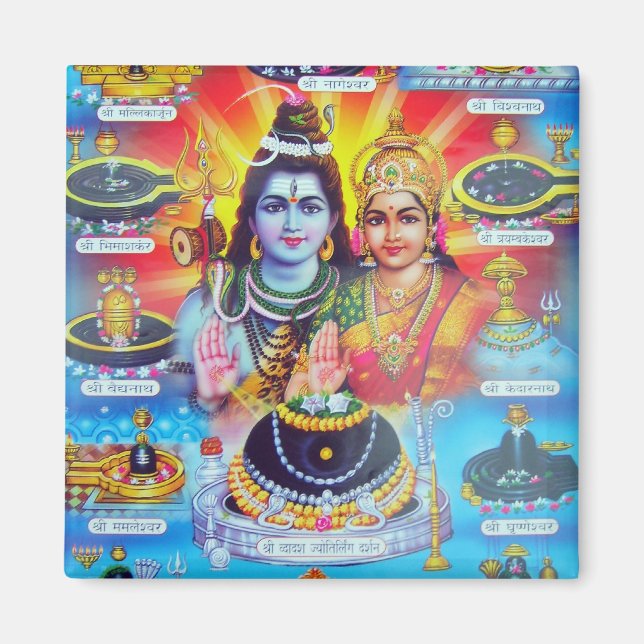 AIMANT DÉLITS MAGIQUES DE L'HINDUISME (Devant)