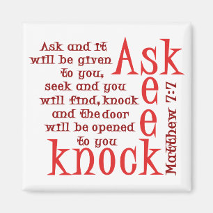 Aimant Demander à la recherche Knock