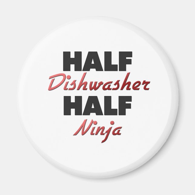 Aimant Demi-lave-vaisselle Half Ninja (Devant)