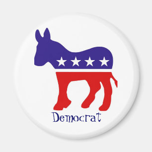 Aimant Democrat Party Donkey