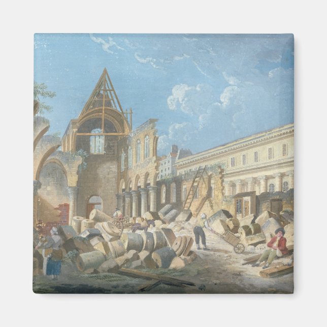 Aimant Démolition du Couvent des Cordeliers, vers 1802 (Devant)