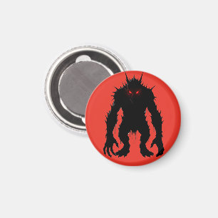 Aimant Démon de l'ombre Monstre Yeux rouges Horreur cadea