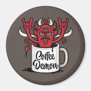 Aimant Démon du Café