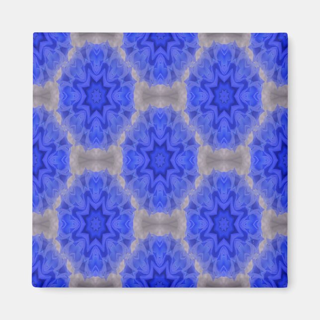 Aimant Dentelle bleue amour... (Devant)