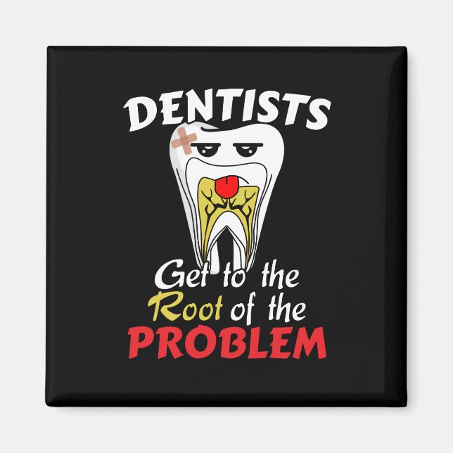 Aimant Dentiste Canal Radiculaire - Pun de Cavité Dentair (Devant)