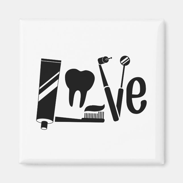 Aimant Dentiste | Dentist Profession Dentistère Dentistèr (Devant)