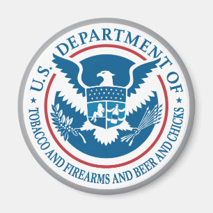 Aimant Département des USA de tabac et armes à feu et