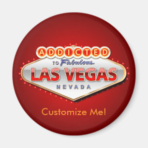 Aimant Dépendant signe drôle à Las Vegas, Nevada