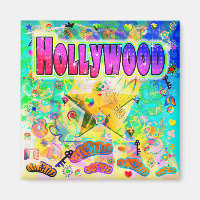 Aimant d'époque Hollywood