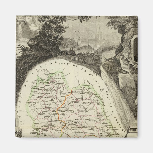 Aimant Dept Any Lozere (Devant)