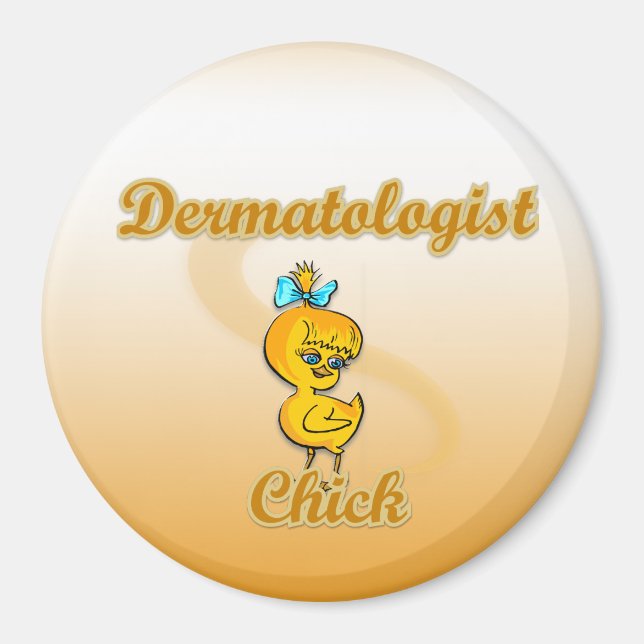 Aimant Dermatologue Chick (Devant)