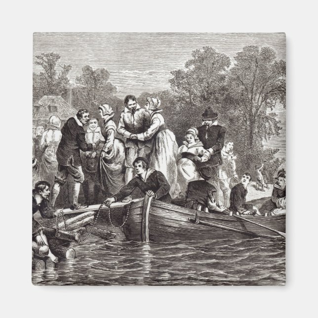 Aimant Des femmes pour les colons à Jamestown (Devant)