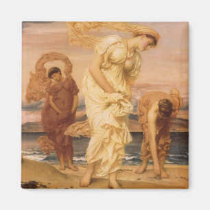 Aimant Des Filles Grecques Ramassent Des Galets Par Lord 