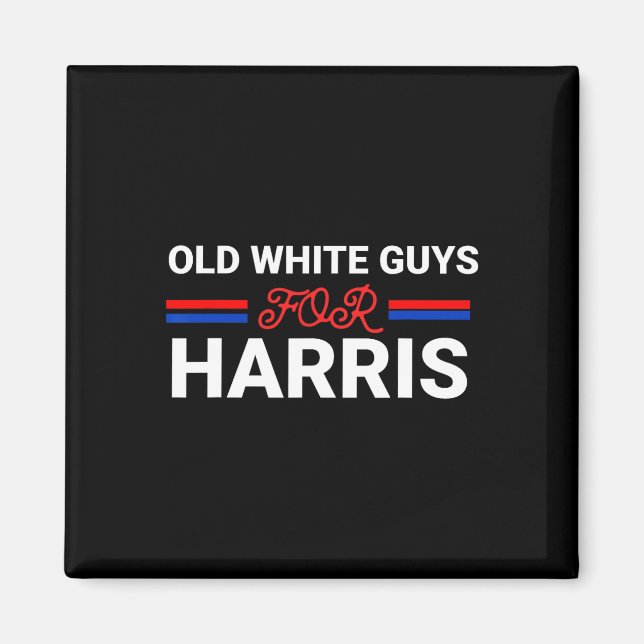 Aimant Des Gars Blancs Pour Harris Kamala (Devant)
