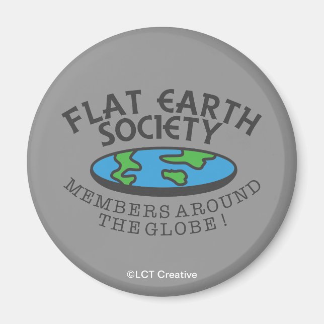 Aimant Des Membres De La Société Planète Autour Du Monde (Devant)