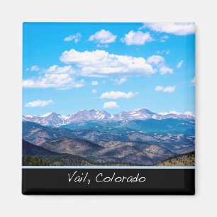 Aimant des montagnes de Vail Colorado