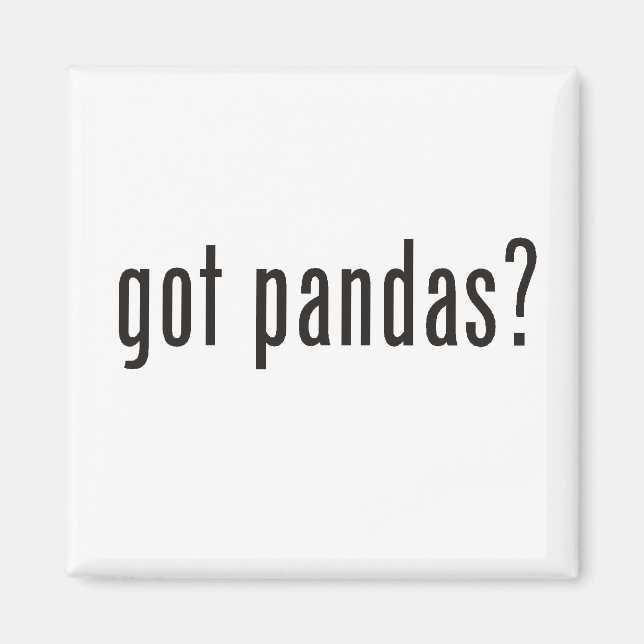 Aimant des pandas ? (Devant)