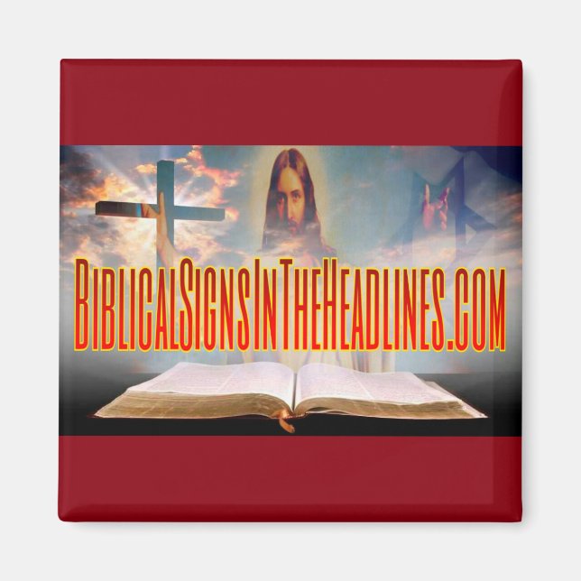 Aimant des signes bibliques (Devant)