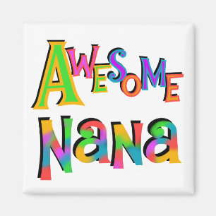 Aimant Des T-shirts et cadeaux superbes Nana