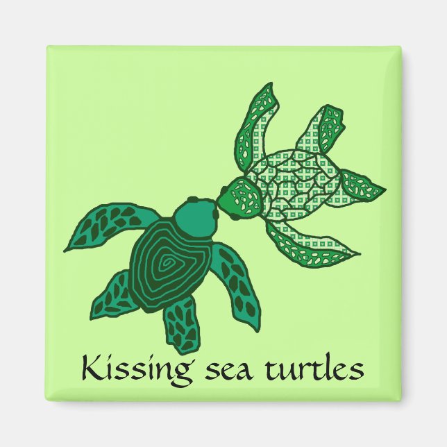 Aimant des tortues de mer (Devant)