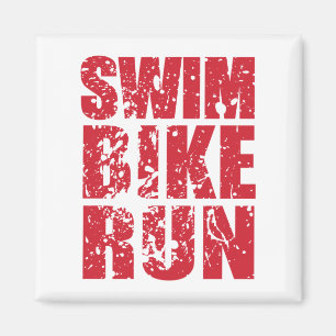 Aimant Design cool de triathlon